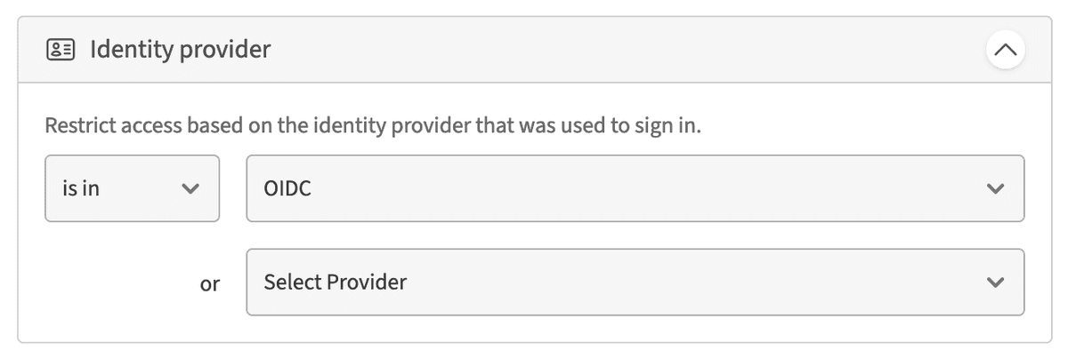 Identity provider